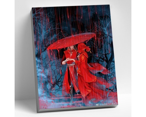 Картина по номерам 40х50 "Повелитель дождя" (21 цвет)