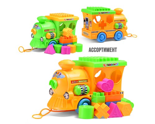 Сортер "Сортер поровоз" в пакете