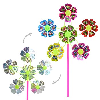 Ветерок "Смайлик-цветок"