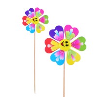 Ветерок "Цветущий смайлик" 9*29см., в пакете