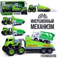 Машина "Аварийный прицеп" в коробке