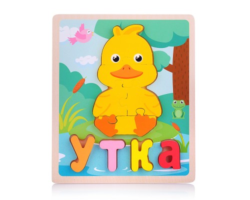 Пазл-вкладыш "Утка"