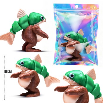 Игрушка-антистресс "Необычная рыба"