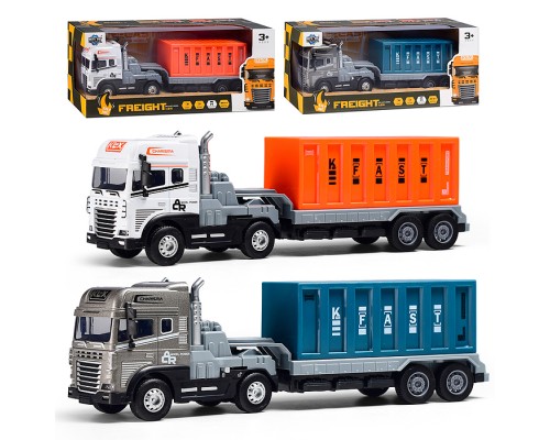 Машина "Мега контейнер" (свет,звук) в крорбке