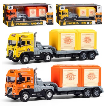 Машина "Двухзвенный прицеп четырехприводный" в коробке