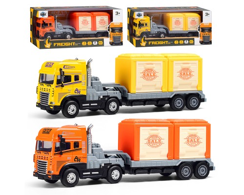 Машина "Двухзвенный прицеп четырехприводный" в коробке