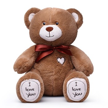 Медведь Фил, 30 см сидя, бурый