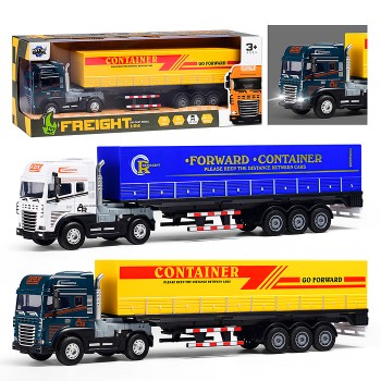 Машина "Фура" 1:24 (свет,звук) в коробке