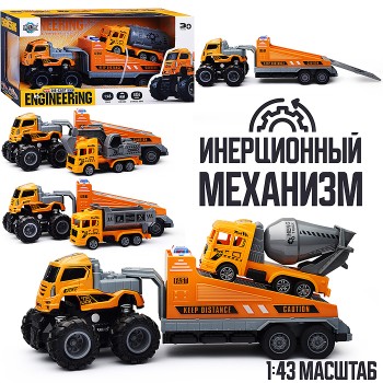Машина "Мега инженерная машина" в коробке