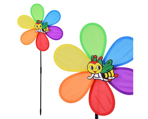 Ветерок "Бабочка на цветке" в пакете