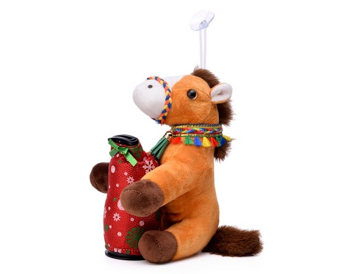 Мягкая игрушка "Лошадка" с копилкой 12*20 см.