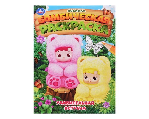 Удивительная встреча. Бомбическая раскраска