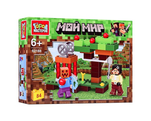 Конструктор "Мой мир" 84 дет.
