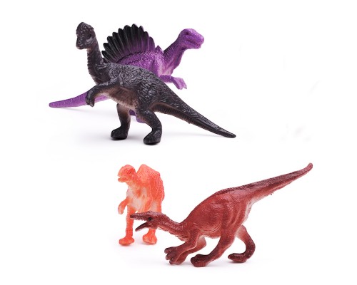 Игрушка пластизоль "Динозавры" 4 шт. Рассказы о животных