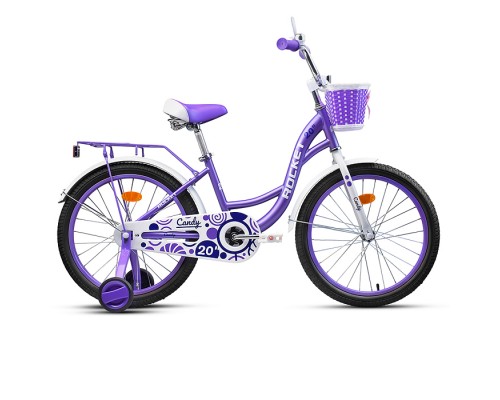 Велосипед 20" Rocket Candy, цвет фиолетовый