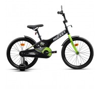 Велосипед 20" Rocket Phoenix, цвет черно/зеленый