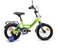 Велосипед 14" Rocket Gem, цвет зеленый