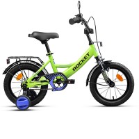 Велосипед 14" Rocket Gem, цвет зеленый