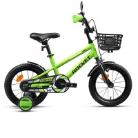 Велосипед 14" Rocket First, цвет зеленый