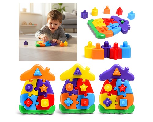 Логическая игрушка "Домик"