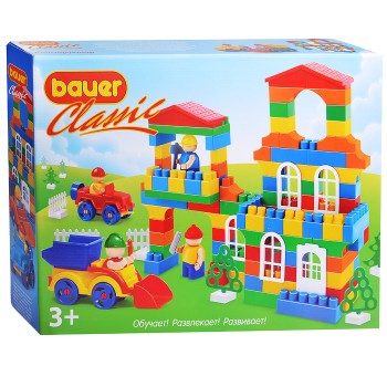 Конструктор 697 "Classic" стройка большого дома Блокмена, крой 6