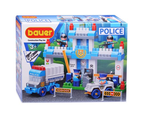 Конструктор 631 "Полиция" набор Полицейский участок