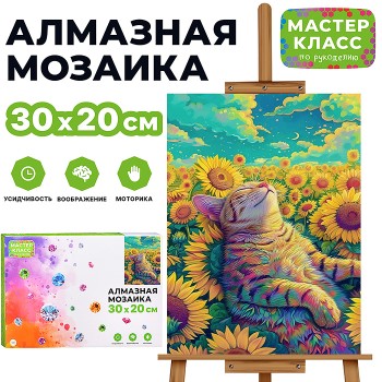 Мозаика алмазная "Релакс" 20*30см
