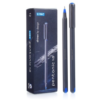 Ручка шариковая Linc pentonic Silver 1 мм синий