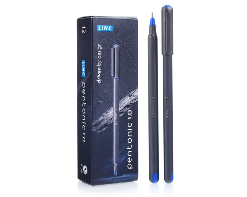 Ручка шариковая Linc pentonic Silver 1 мм синий