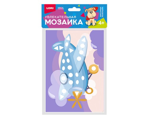 Увлекательная мозаика (набор малый) "Самолёт"