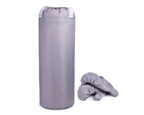 Набор детский игровой (перчатки, груша 70 см.) Оксфорд (серый)