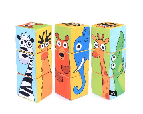 Игрушка кубики (Дикие животные)