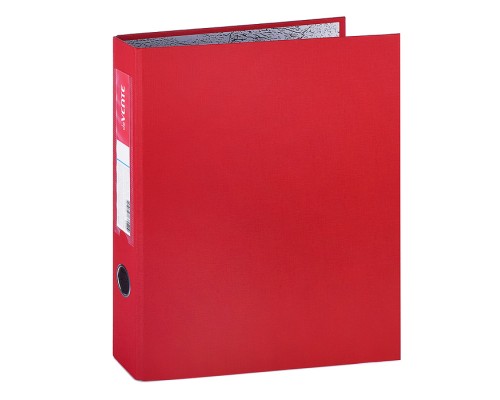 Папка на кольцах A4 50 мм, 4 кольца диаметром 40 мм PP красная