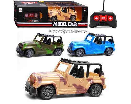 Машина "Камуфляж" р/у, 27 MHz. в коробке