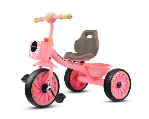 Велосипед MLX-107-PK 3-х колесный, розовый