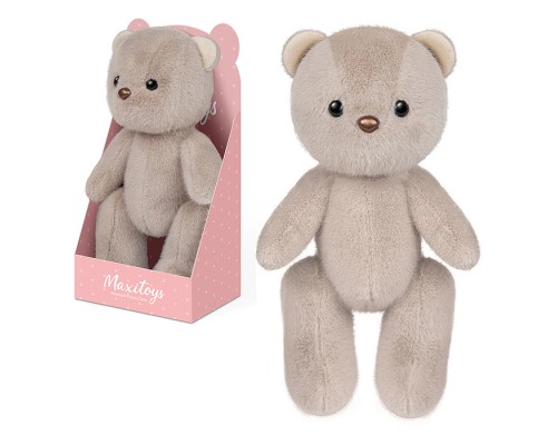 Мишка коричневый, 20 см, в коробке