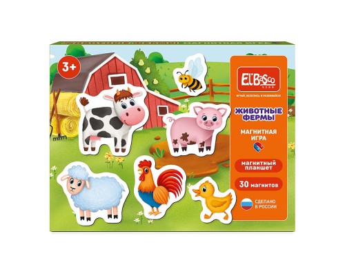 Магнитная игра "Животные фермы"