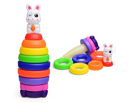 Пирамидка "Зайка" в сетке