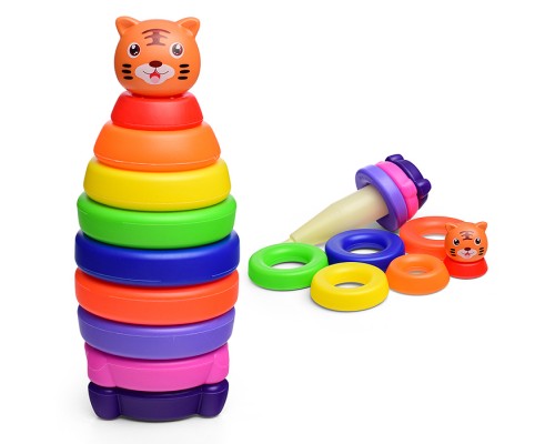 Пирамидка "Тигренок" в сетке