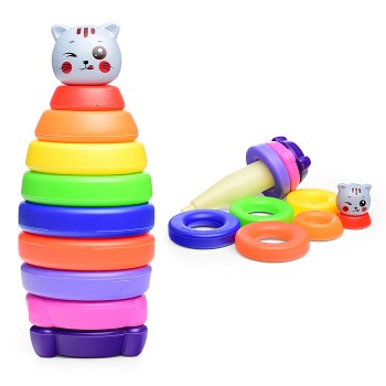 Пирамидка "Котик" в сетке