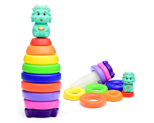 Пирамидка "Динозаврик" в сетке