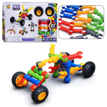 Конструктор "Квадроцикл" (27 дет.) в коробке