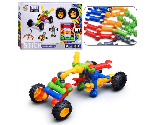 Конструктор "Квадроцикл" (27 дет.) в коробке