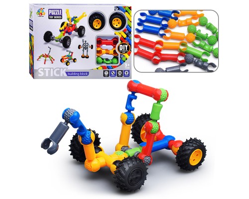 Конструктор "Транспорт" (22 дет.) в коробке