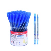 Ручка шариковая "Delta" d=0,7 мм, ультра гладкое письмо, чернила на масляной основе, игольчатый пишущий узел, полупрозрачный корпус с пластиковым держателем, сменный стержень, индивидуальная маркировка, цвета корпуса ассорти, в пластиковой тубе,