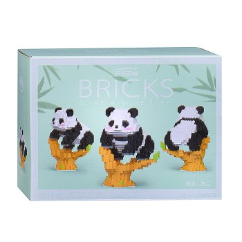 Конструктор "Панда" (458 дет.) в коробке