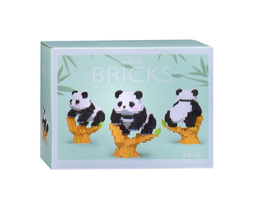 Конструктор "Панда" (458 дет.) в коробке