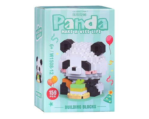 Конструктор "Панда" (159 дет.) в коробке