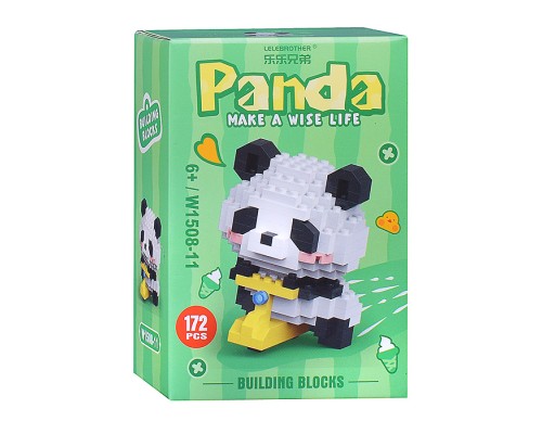 Конструктор "Панда" (172 дет.) в коробке