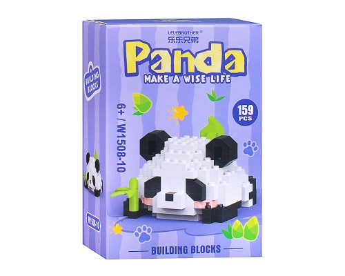 Конструктор "Панда" (159 дет.) в коробке